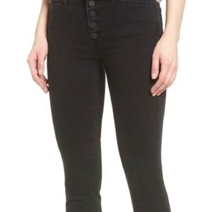 PAIGE Hoxton skinny with buttons